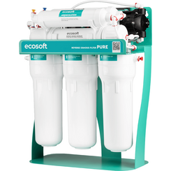 Фільтр зворотного осмосу Ecosoft P'ure Aquacalcium Mint MO675PSMACECO (з помпою на станині), фото 