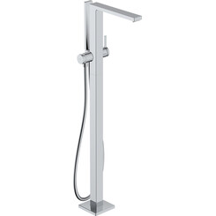 Змішувач для ванни Hansgrohe Tecturis E Chrome 73445000 (хром, підлоговий), Колір виробника: хром, фото 