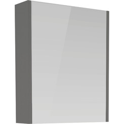 Зеркальный шкаф RJ Atlas RJFU005-07GR (50x60 см, серый, распашной), Цвет производителя: серый, фото 