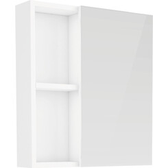 Дзеркальна шафа RJ Atlas RJFU005-08WH (60x60 см, біла, розпашна), Доступні розміри: 60 x 60, Колір виробника: білий, фото 
