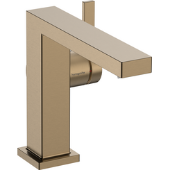Змішувач для умивальника Hansgrohe Tecturis E CoolStart EcoSmart+ Brushed Bronze 73021140 (брошована бронза), Колір виробника: брашована бронза, фото 