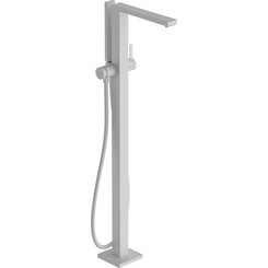 Змішувач для ванни Hansgrohe Tecturis E White Matt 73445700 (білий матовий, підлоговий), Колір виробника: білий матовий, фото 