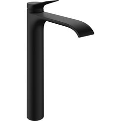 Змішувач для умивальника Hansgrohe Vivenis 250 CoolStart Black Matt 75045670 (чорний матовий, з каскадним виливом, високий), Колір виробника: чорний матовий, фото 