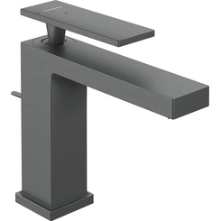 Змішувач для умивальника Hansgrohe Tecturis E CoolStart Brushed Black Chrome 73016340 (брошований чорний хром), Колір виробника: брашований чорний хром, фото 