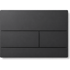Клавиша смыва Ravak FrameLine Slim RKUC4000013 (черная матовая), Цвет производителя: черный матовый, фото 