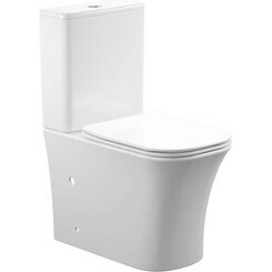 Безобідковий унітаз-компакт Koller Pool Proxima Tornado 3.0 1821560199 (воронкоподібний, з сидінням), фото 