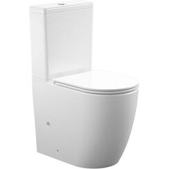 Безобідковий унітаз-компакт Koller Pool Round Smart Tornado 3.0 1872570199 (воронкоподібний, з сидінням), фото 