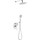 Душевая система Ferro Chrome SET-ROT1-P (скрытого монтажа), фото 