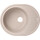 Кухонна мийка Lidz 620x500/200 MAR-07 (LIDZMAR07620500200, штучний камінь, 61x49 см, пісочна), Колір виробника: пісочний, фото 