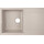 Кухонна мийка Lidz 790x495/230 MAR-07 (LIDZMAR07790495230, штучний камінь, 79x50 см, пісочна), Колір виробника: пісочний, фото 