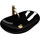 Раковина Rea Royal 60 Black REA-U0445 (60.5x36 см, черная, чаша), Доступные размеры: 60 x 36, Цвет производителя: черный глянец, фото 