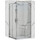 Душевая кабина Rea Punto 80x80 REA-K0863 (80x80 см, стекло прозрачное, профиль хром), Доступные размеры: 80 x 80, Цвет производителя: хром, фото 