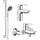 Комплект змішувачів для ванної кімнати Grohe QuickFix Start Edge S-Size UA202501SQ (24196001+24198001+27942000), фото 