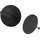 Внешняя часть набора для слива и перелива Hansgrohe Flexaplus Matt Black 58185670 (черная матовая), Цвет производителя: черный матовый, фото 