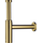Сифон для умывальника Hansgrohe Flowstar S Polished Gold Optic 52105990 (полированный золотой, бутылочный), фото 