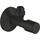 Вентиль угловой 1/2"x3/8" Grohe QuickFix 220732430 (черный матовый, с накидной гайкой 10 мм), фото 