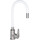 Смеситель для кухни Lidz Vida 04R-WFS (LDVID015F3WHI43357, нержавейка/белый, с гибким изливом), Цвет производителя: белый матовый, нержавейка, фото 