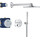 Душова система з термостатом Grohe QuickFix Precision SmartControl 34874000 (прихованого монтажу), фото 