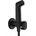 Гигиенический душ с вентилем Hansgrohe Bidette 1jet S Black Matt 29232670 (черный матовый, внешняя часть), Цвет производителя: черный матовый, фото 