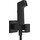 Гигиенический душ с вентилем Hansgrohe Bidette 1jet E Black Matt 29233670 (черный матовый, внешняя часть), Цвет производителя: черный матовый, фото 