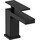 Змішувач для умивальника Hansgrohe Tecturis E Black Matt 73002670 (чорний матовий, з каскадним виливом та донним клапаном), Колір виробника: чорний матовий, фото 