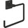 Полотенцедержатель Grohe QuickFix Start Cube Black 409752430 (черный матовый, кольцо), Цвет производителя: черный матовый, фото 
