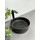 Раковина VBI Prato Black Matt VBI-011401 (36 см, чорна матова, чаша), Доступні розміри: 36 x 36, Колір виробника: чорний матовий, фото 