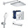 Душова система з термостатом Grohe Grohtherm SmartControl & Tempesta Cube 250 UA26415SC6, фото 