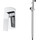 Гигиенический душ со смесителем Volle Solo Chrome SET20240402 (1510.101401+1586.190101), Цвет производителя: хром, фото 