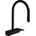 Смеситель для кухни Hansgrohe Aguno Select M81 Black Matt 73831670 (черный матовый, с выдвижной лейкой и водопадом), Цвет производителя: черный матовый, фото 