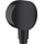Подключение для душевого шланга Hansgrohe Fixfit Black Matt 26453670 (черное матовое), Цвет производителя: черный матовый, фото 
