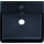 Умывальник Qtap Nando LT Black Matt QT12116146AMB (50x42 см, черный матовый), Доступные размеры: 50 x 42, Цвет производителя: черный матовый, фото 