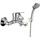 Змішувач для ванни RJ Venus Chrome RJFA092-04CH (з лійкою та шлангом), фото 