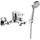 Змішувач для ванни RJ Venus Chrome RJFA092-02CH (з лійкою та шлангом), фото 