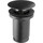 Донний клапан Ferro Rotondo Black Matt S285B-BL-B (чорний матовий, без переливу), Колір виробника: чорний матовий, фото 