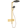 Душевая система с термостатом Hansgrohe Raindance Alive S 1jet Polished Gold Optic 24582990 (золото), Цвет производителя: золото, фото 