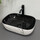 Раковина VBI Ravenna White Black Marmo VBI-011230 (46x33 см, чорний/білий мармур глянсовий, чаша), Доступні розміри: 45 x 32, Колір виробника: мармур, чорний глянсовий, фото 