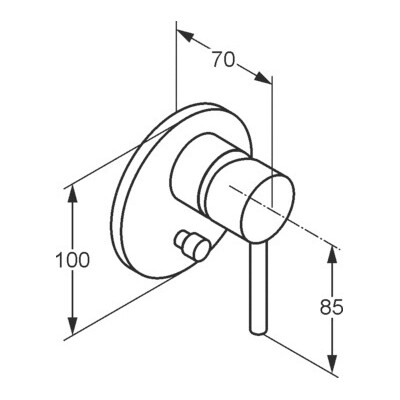 Душева система прихованого монтажу Kludi Bozz 386300576 (7 в 1), фото , изображение 2