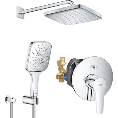 Душева система прихованого монтажу Grohe QuickFix Start&Vitalio Comfort 250 UA25183007 (23558002+26589000+26145000+28671000+26695000), фото 