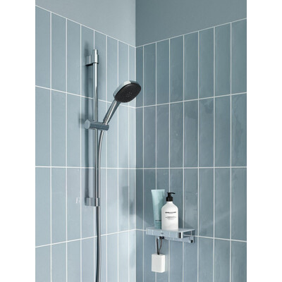 Душова система з термостатом Grohe QuickFix Grohtherm SmartControl & Vitalio Comfort 250 Cube UA202801C3 (прихованого монтажу, з виливом), фото , изображение 6