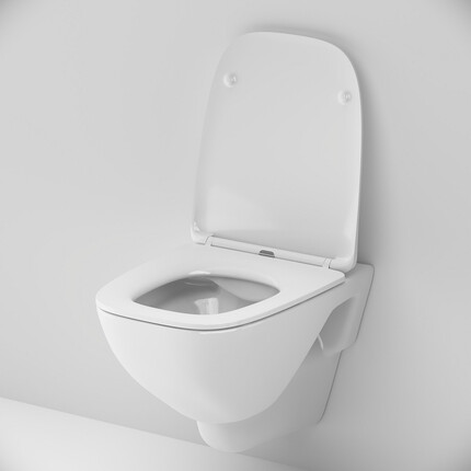Безободковый подвесной унитаз Am.Pm X-Joy FlashClean CXA1700SC (с сиденьем), фото 5