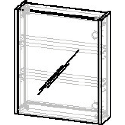 Зеркальный шкаф RJ Atlas RJFU005-07WH (50x60 см, белый, распашной), Цвет производителя: белый, фото 3