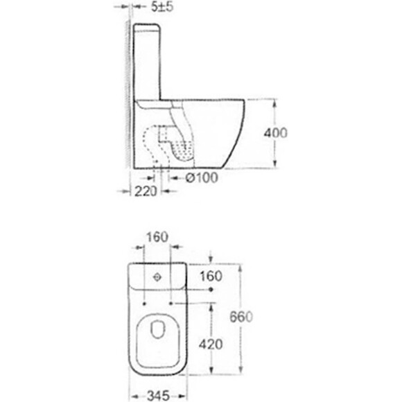 Унитаз напольный Volle Orlando 13-35-342, фото 3