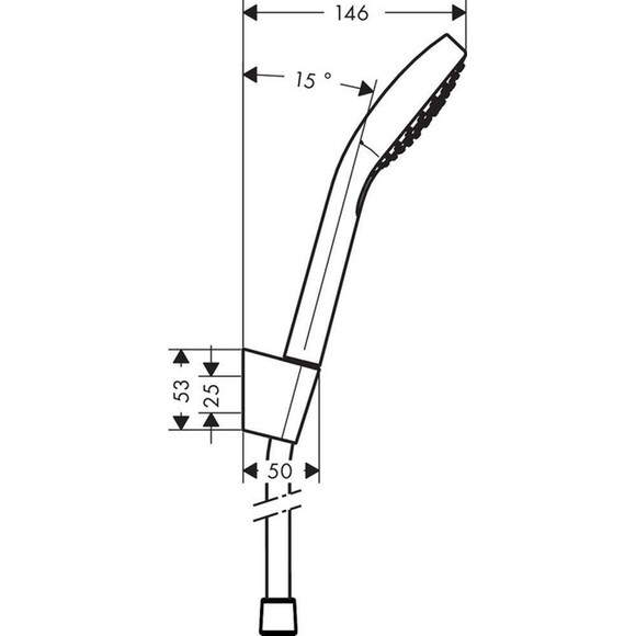 Набор для душа Hansgrohe Croma 26413400, фото 3