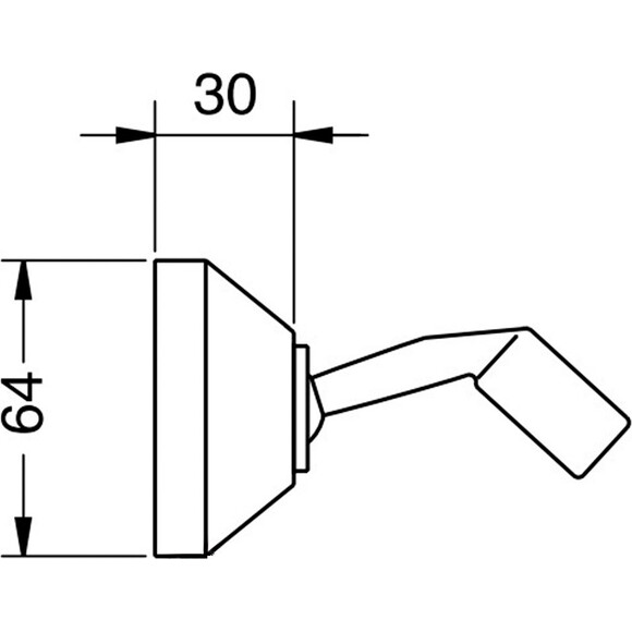 Тримач для ручного душу Bugnatese Accessori RICDO19145, фото , изображение 2