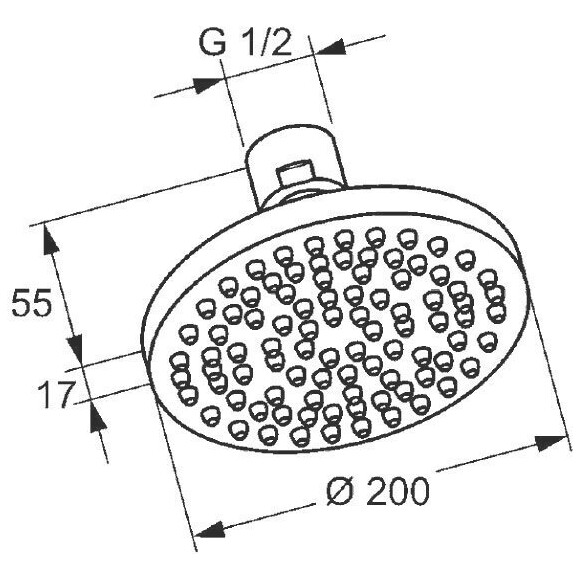 Верхний душ Kludi A-Qa 665100500, фото 3
