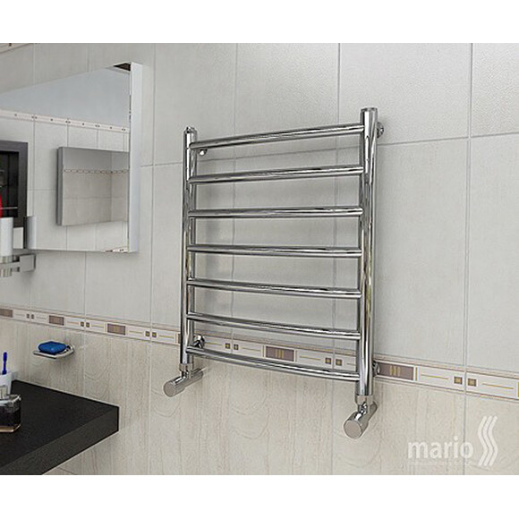 Водяной полотенцесушитель Mario Классик HP 1.3.0102.01.P (4820111351381, 800x530, хром/белый глянец/черный матовый/графит/золото/сатин/бронза), фото 5