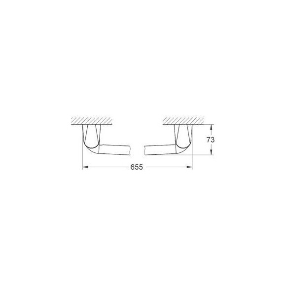 Держатель для банного полотенца Grohe Chiara 40329000, фото 2