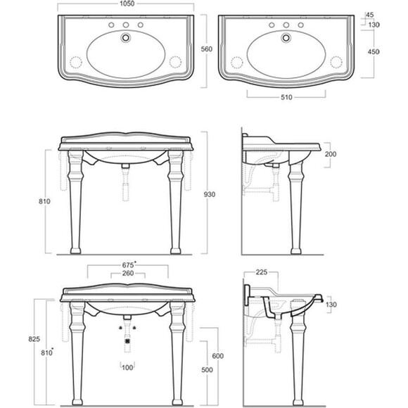 Підвісна раковина Simas AR874, фото , изображение 2