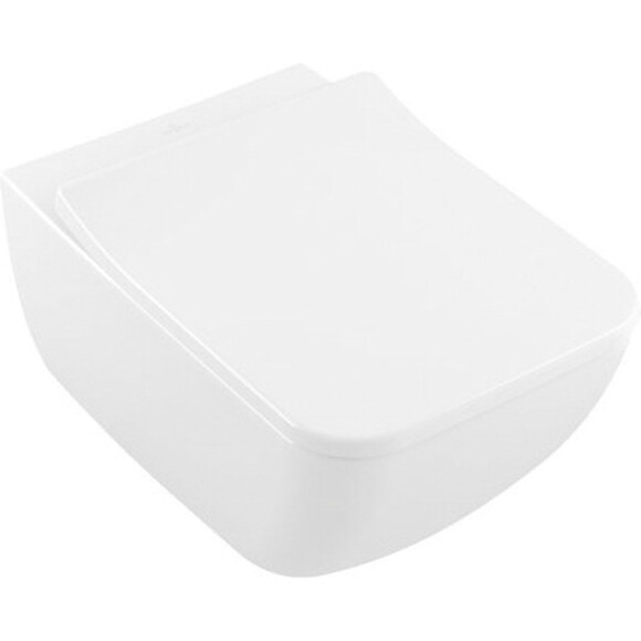 Чаша унітаза + кришка мікроліфт Villeroy & Boch Venticello 4611RL01, фото 